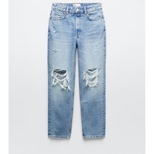 Zara Ripped Jeans Size 4
